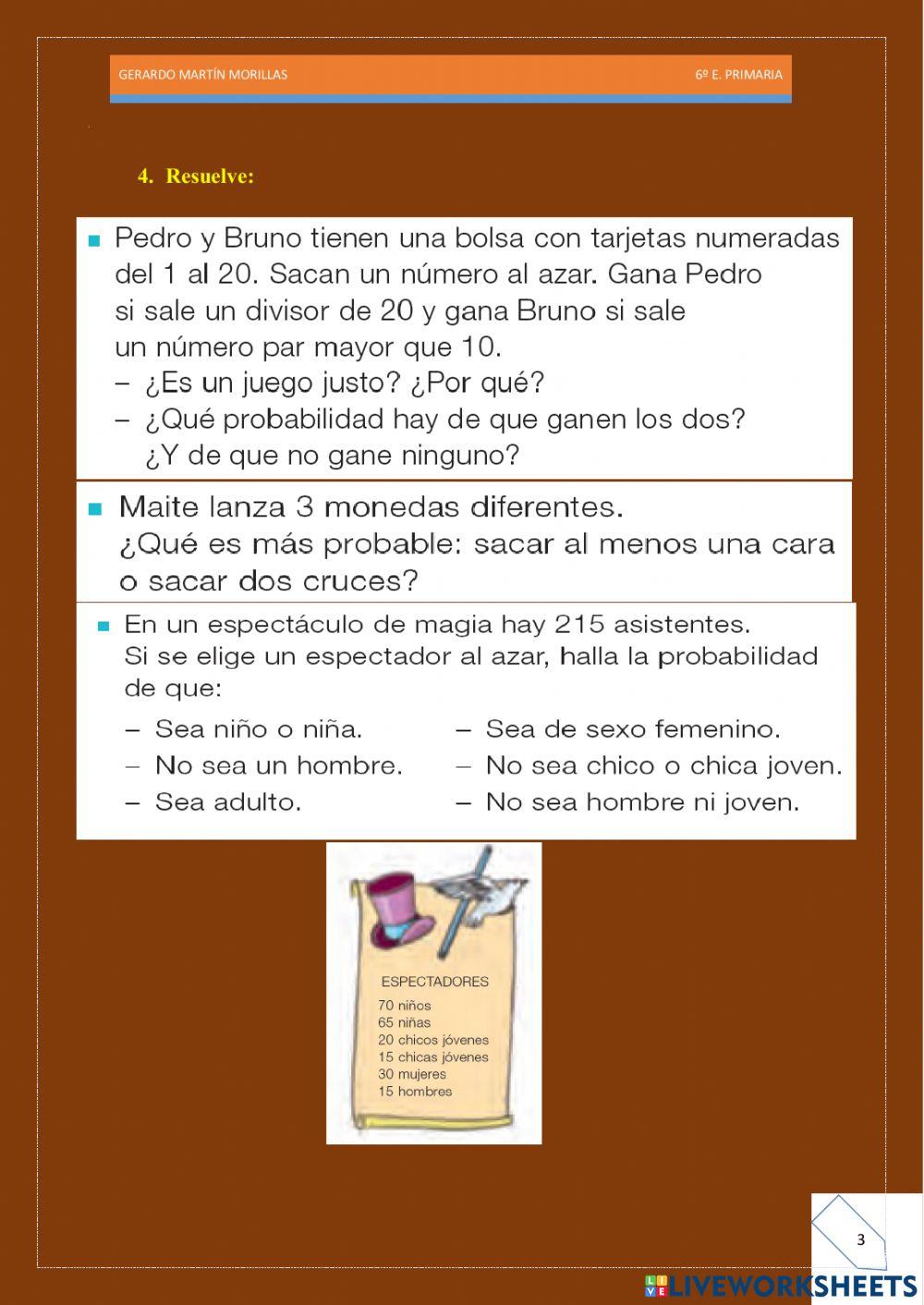 Tratamiento de información. Ficha 27.