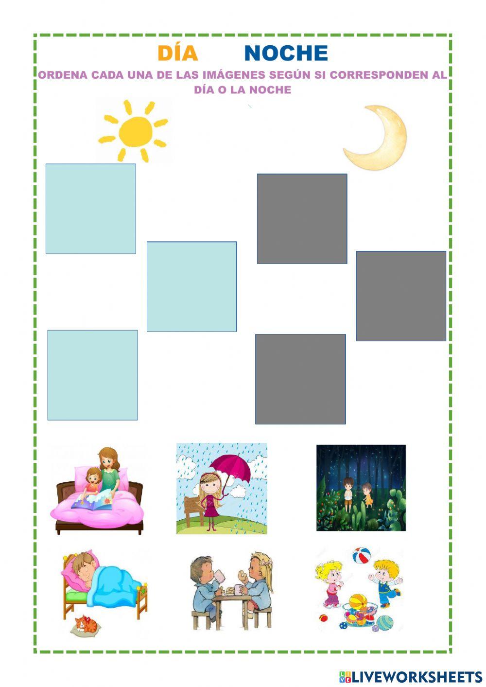 Clasificación día y noche