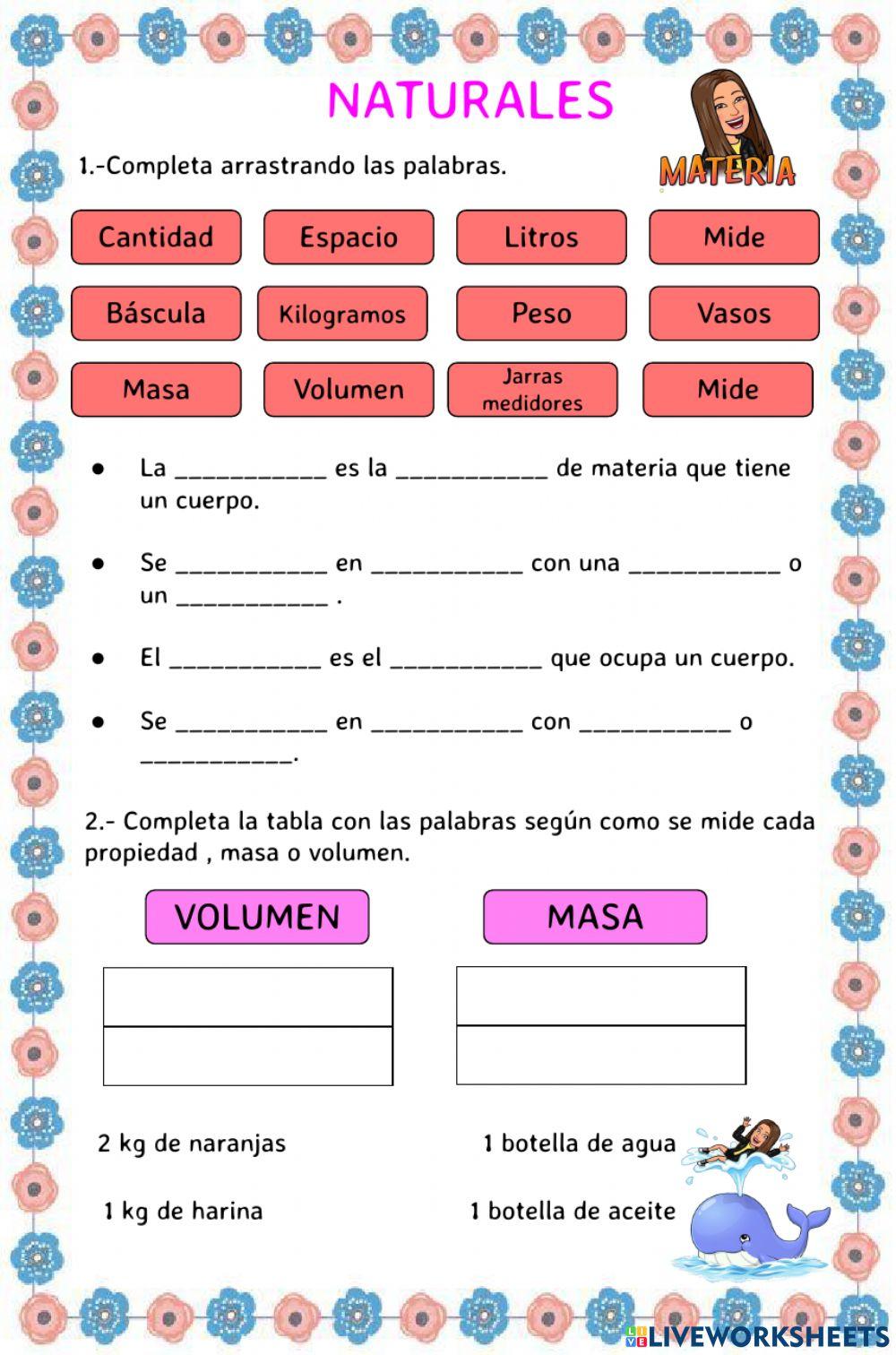 Naturales Materia por todas partes 2