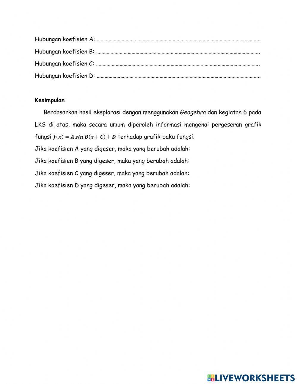 Grafik Fungsi Trigonometri