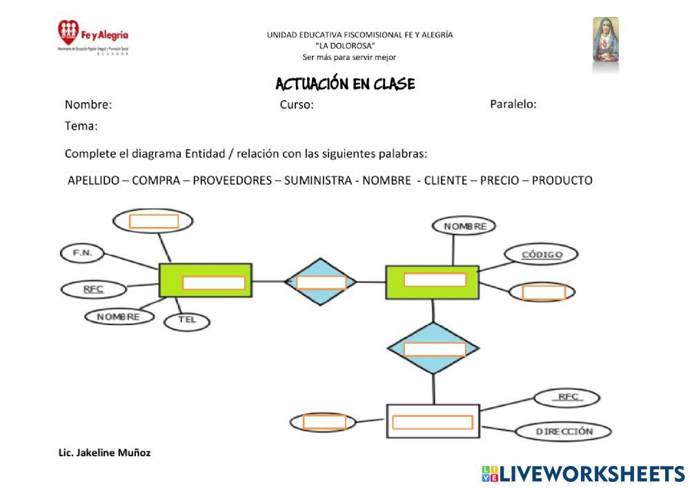 Ficha entidad-relación