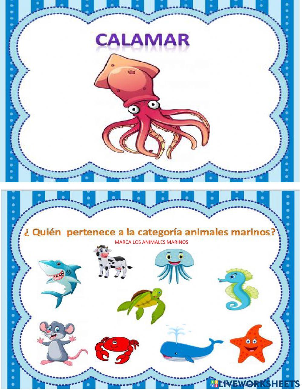 Animales marinos 2