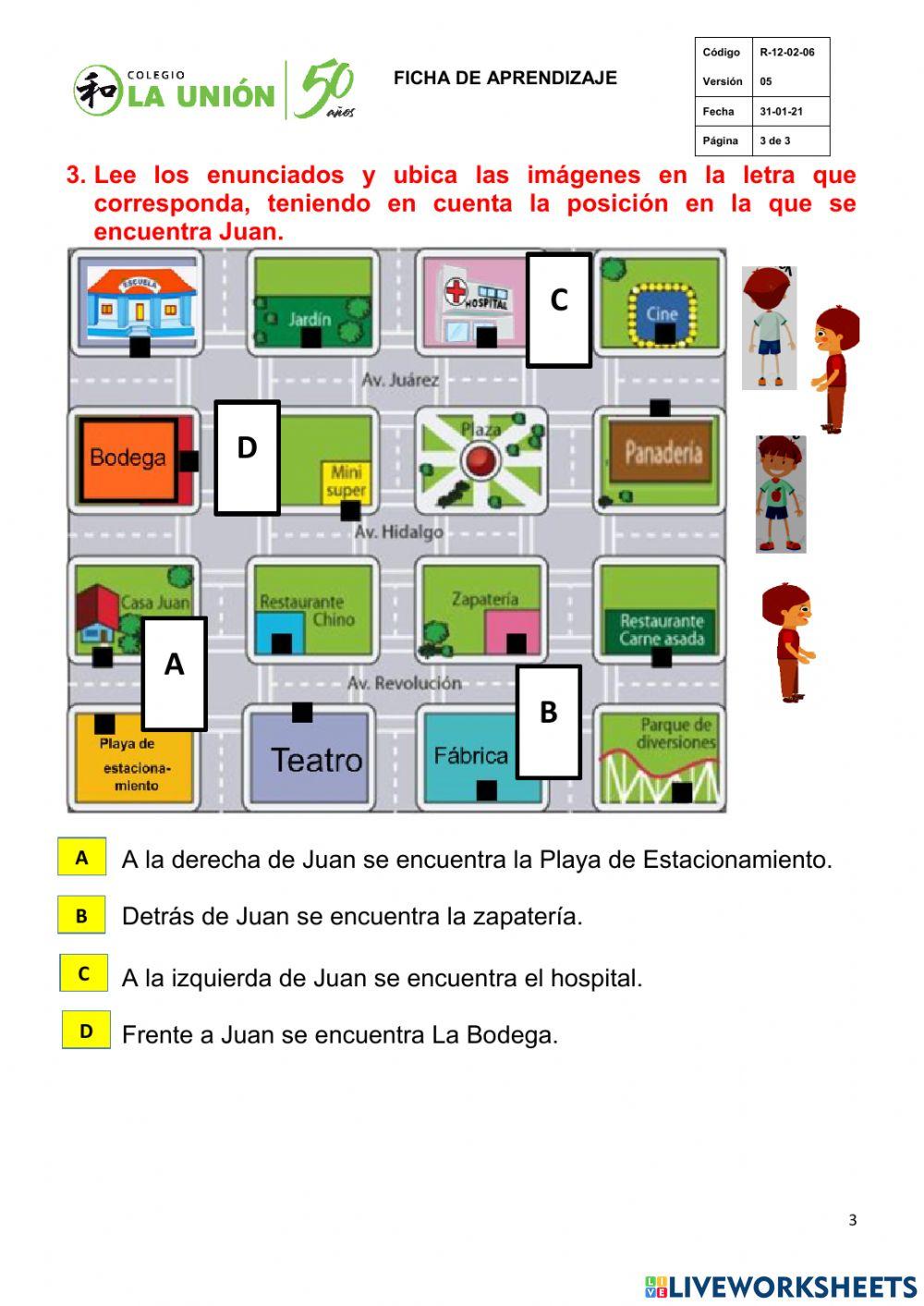 Demuestro lo aprendido (17)-4to grado-Describimos posiciones