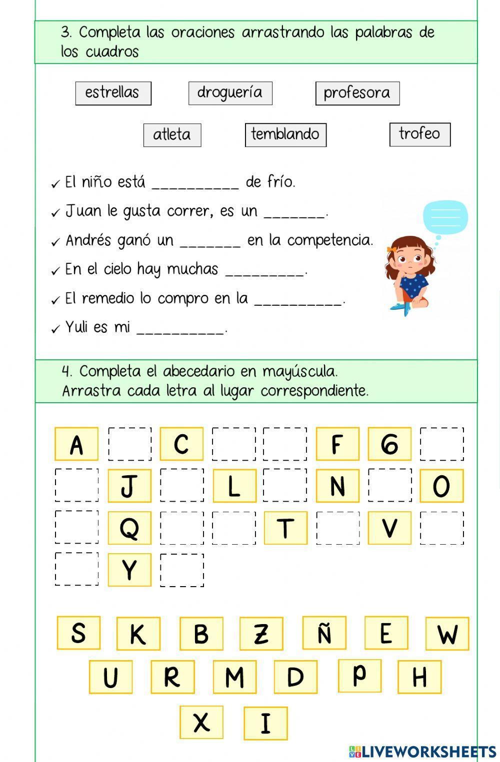 Evaluación Castellano