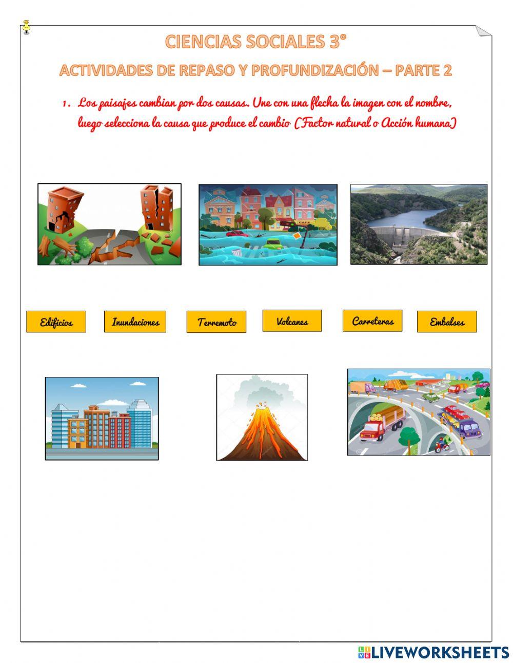 Relieve Interior y Costero