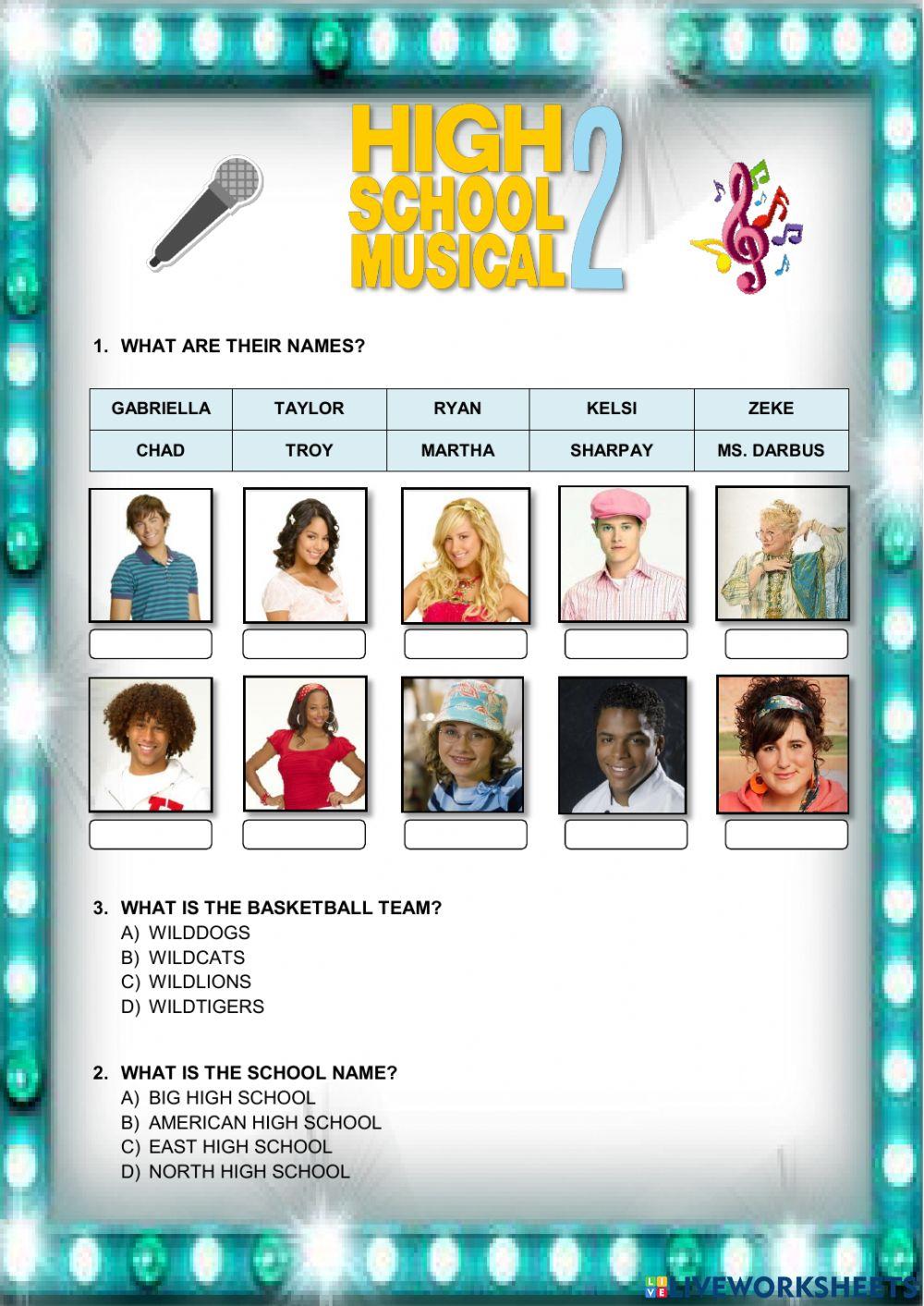 High school musical 2