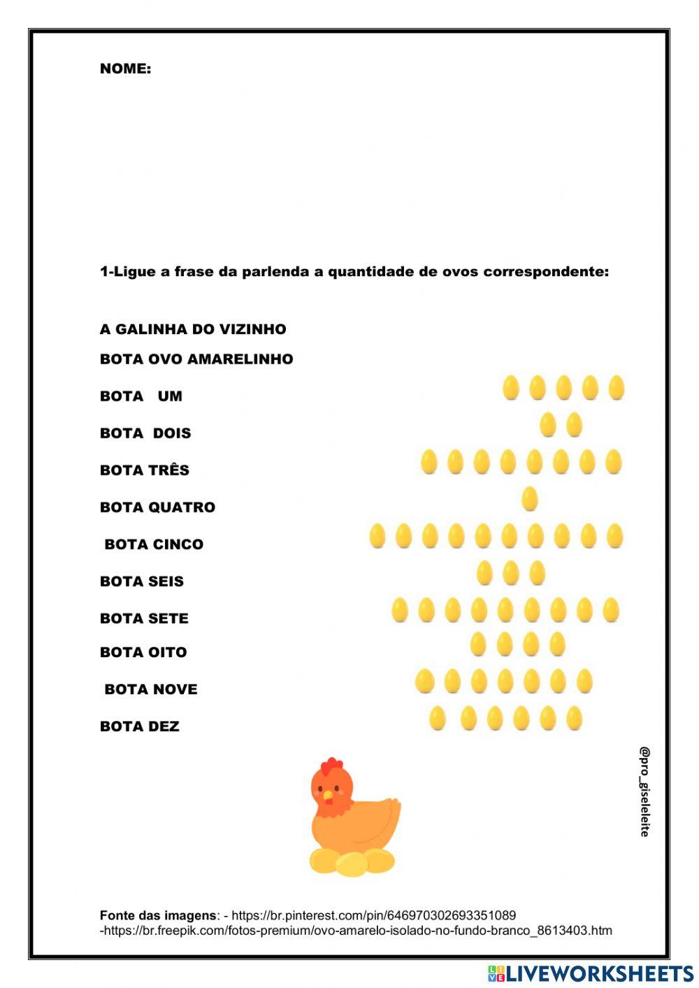 Parlenda galinha do vizinho