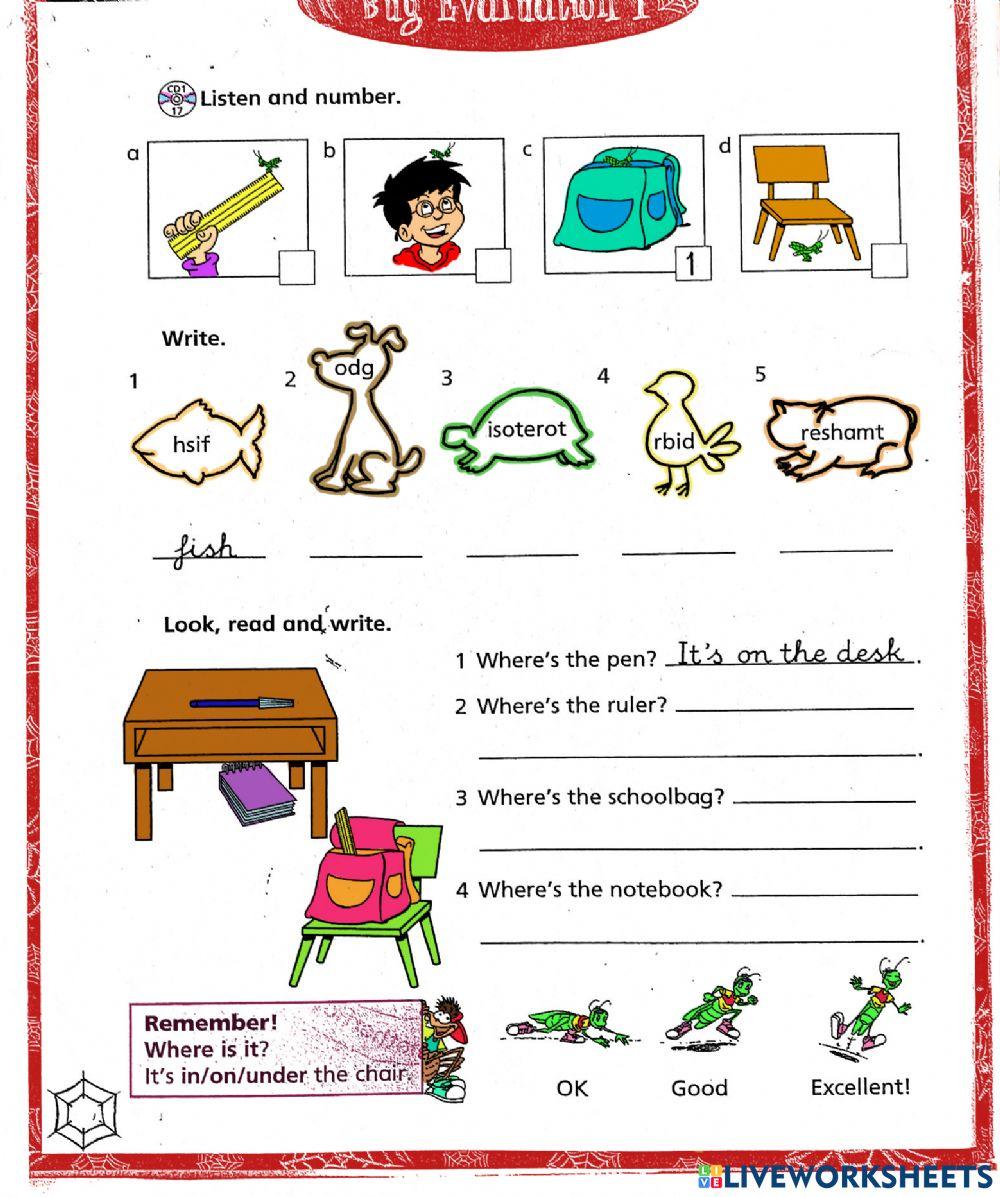 Big Bugs 1 - Bug Evaluation 1