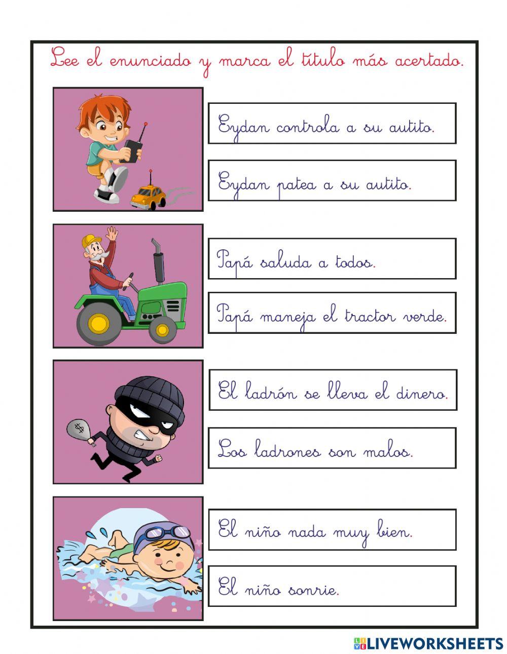 Comprensión lectora