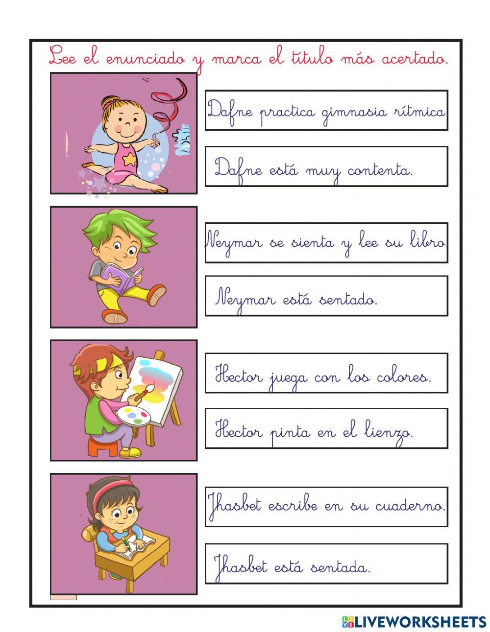 Comprensión lectora