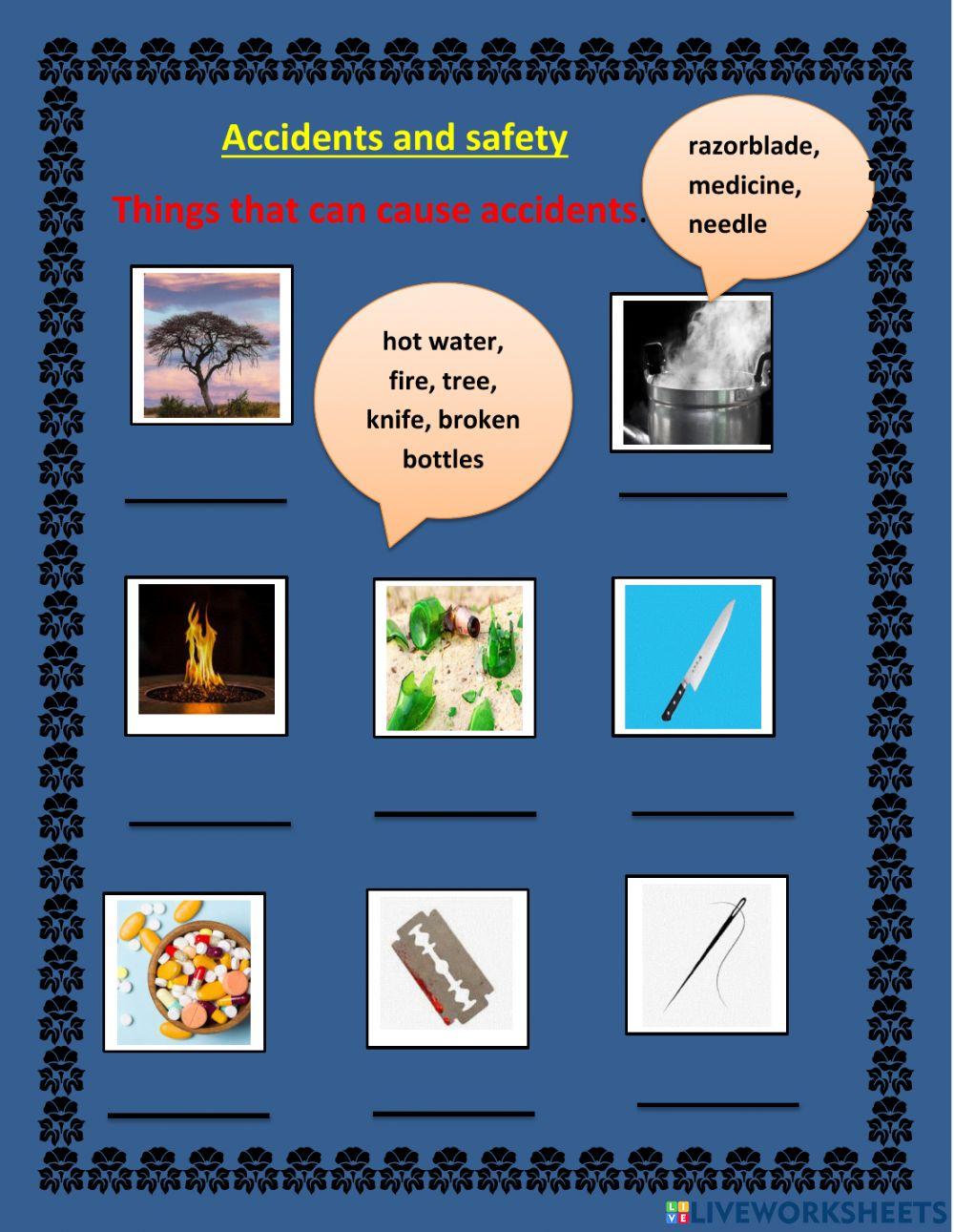 Accidents and safety