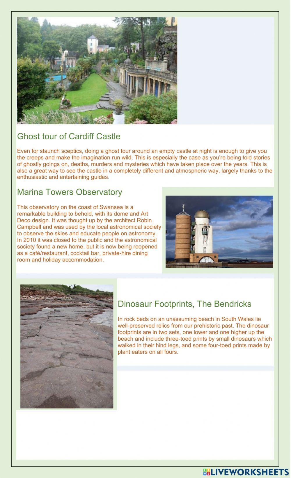 12 Unusual Things to  See and Do in Wales