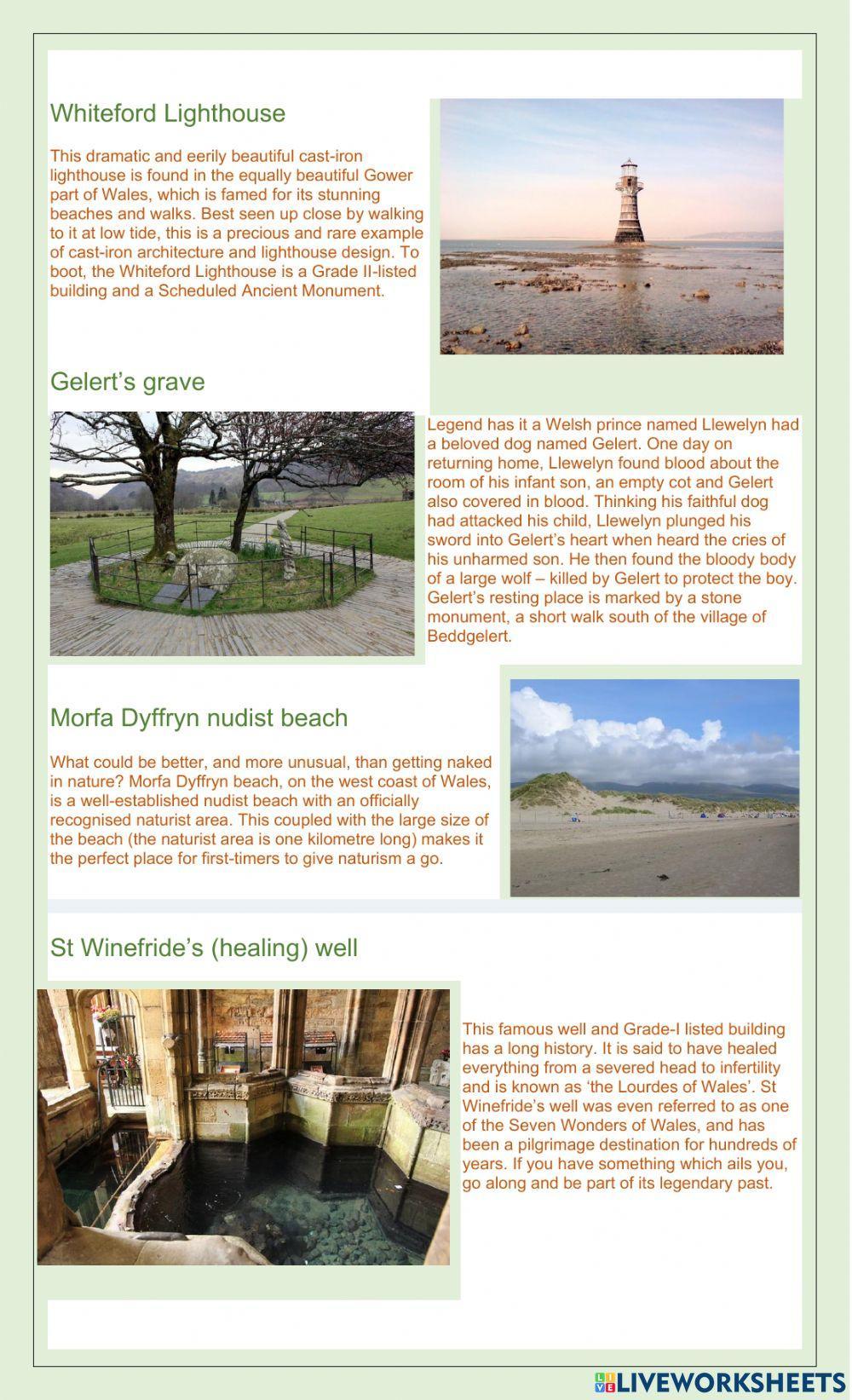 12 Unusual Things to  See and Do in Wales