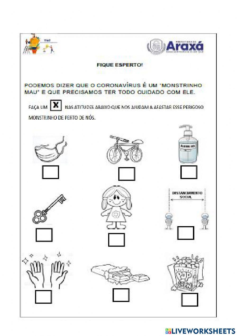Monstrinho do corona vírus