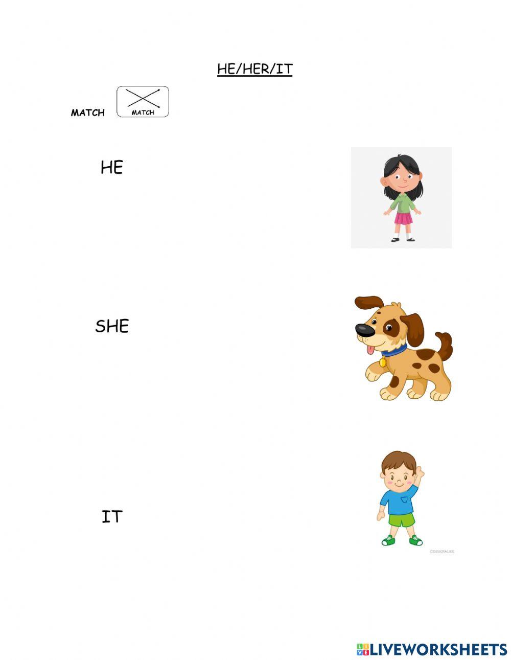 He-She-It 967896 | missmaureensb | LiveWorksheets