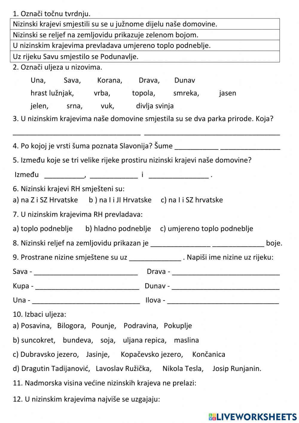 nizinska hrvatska nizinska hrvatska