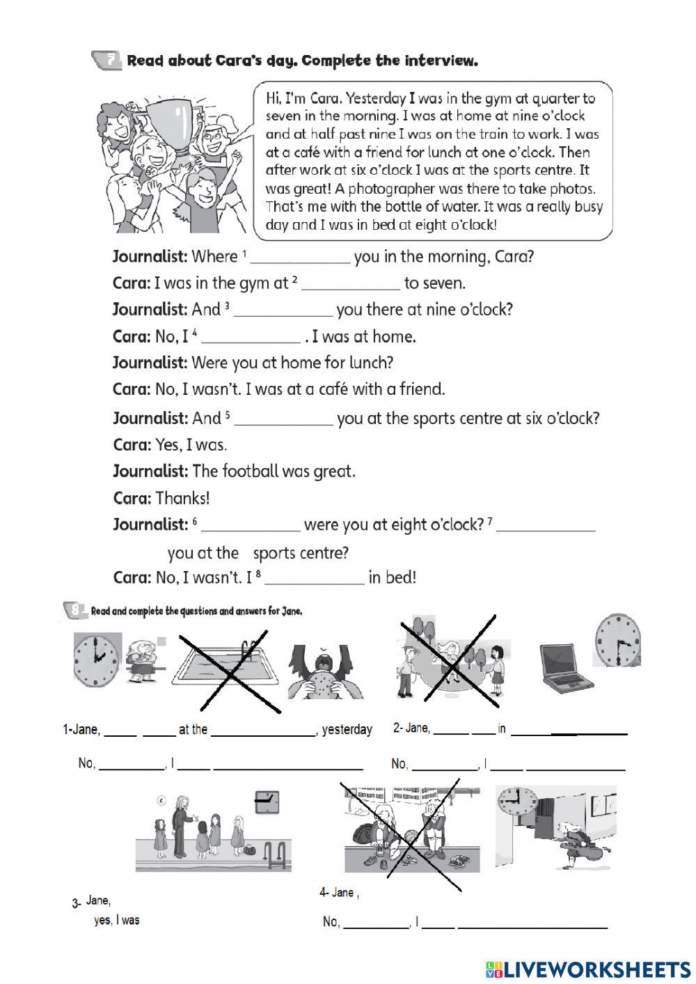 UNit 6 Our classroom Review