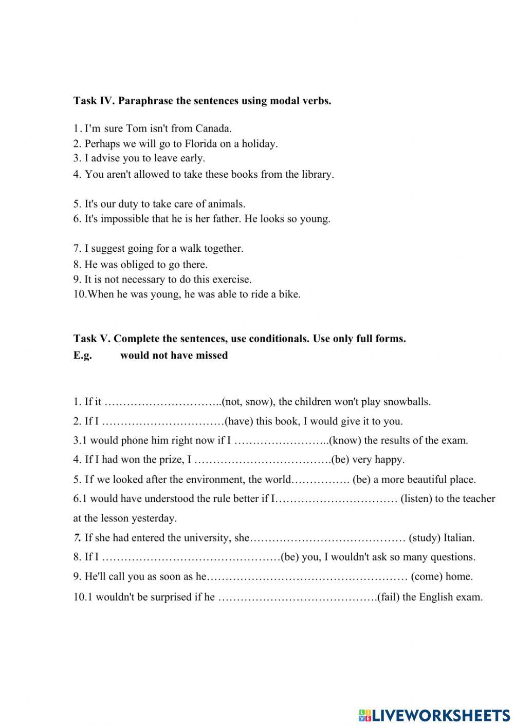 Infinitive vs Gerund