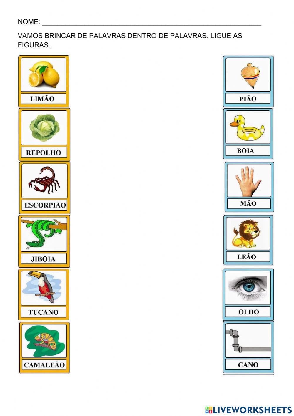 Palavra dentro de palavra