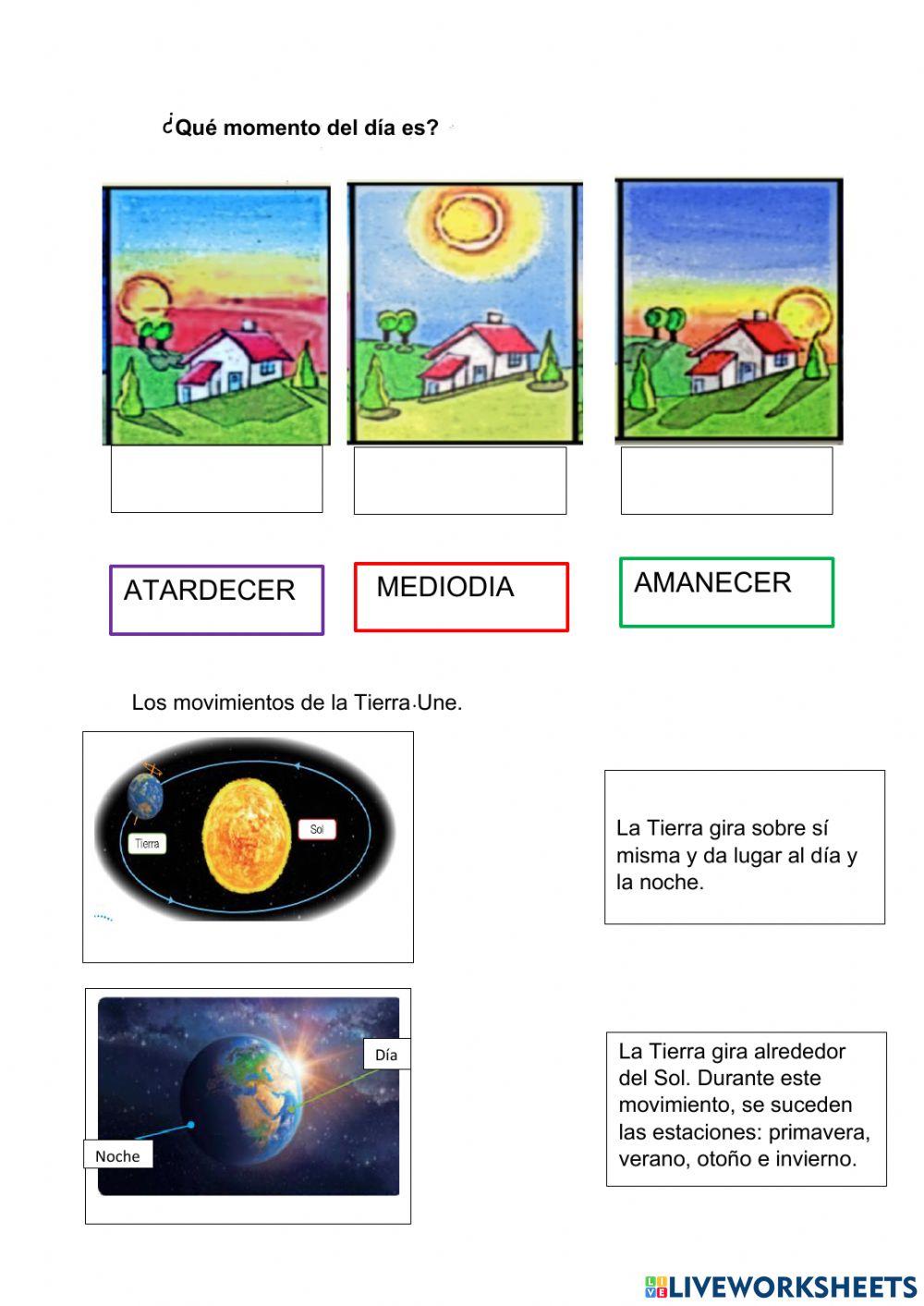 El Sol, la Tierra y la Luna