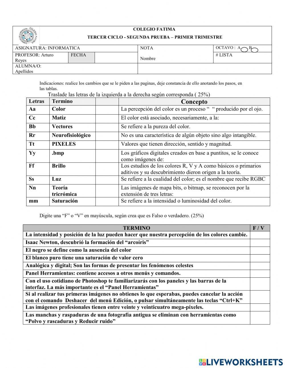 Examen Trimestre 1 8b