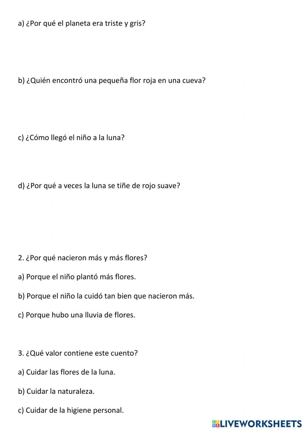 Práctica de lectura