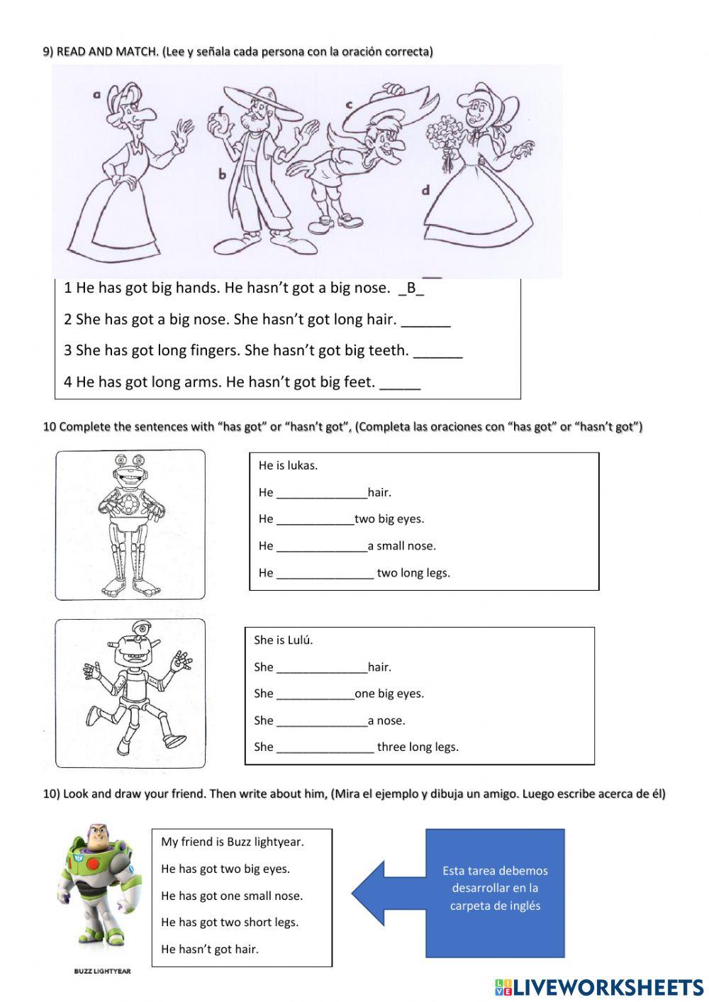 Unit 1 paginas 10 y 35