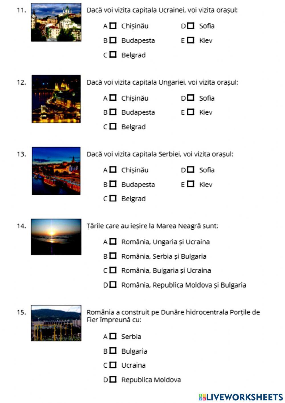 România în Europa. Vecinii țării mele