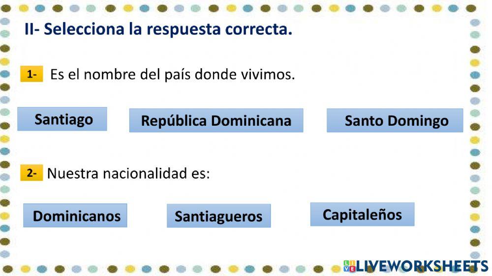 Prueba final Sociales