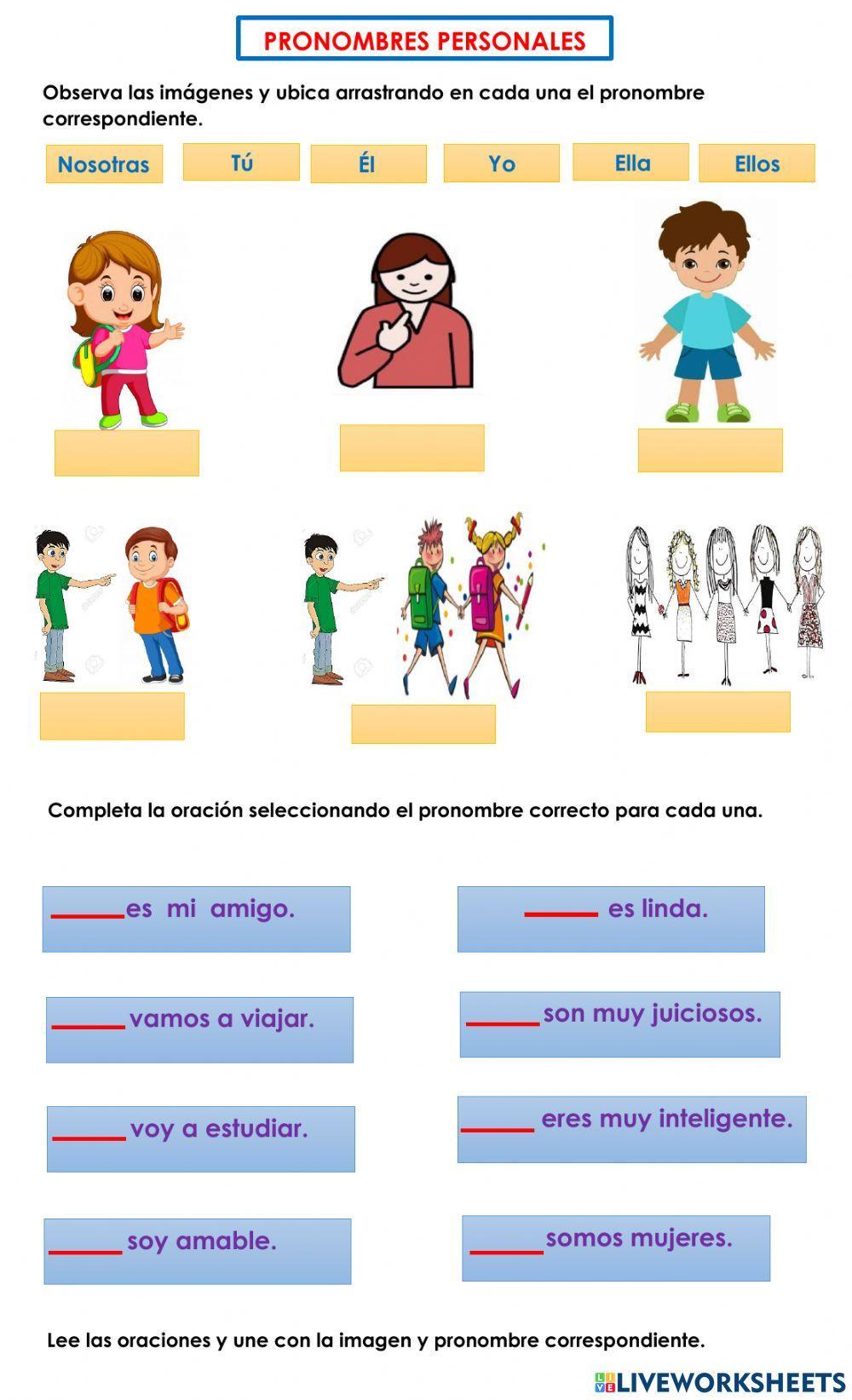 Pronombres personales