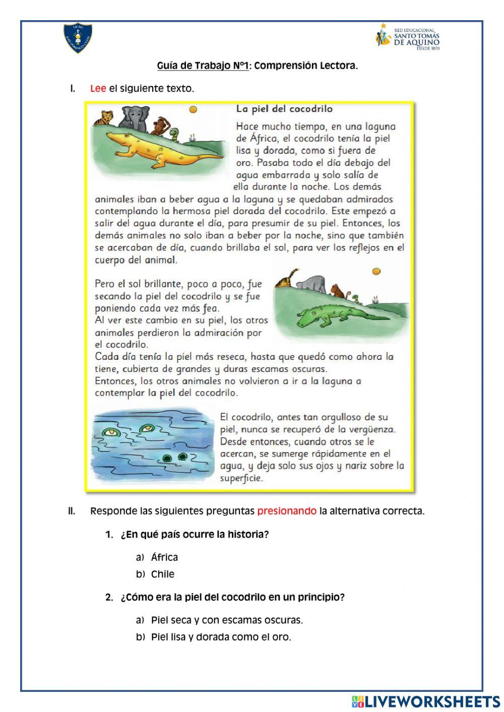 Comprensión lectora