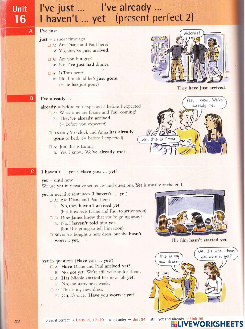 English Grammar in Use Murphy Present Perfect Part 2 - 3