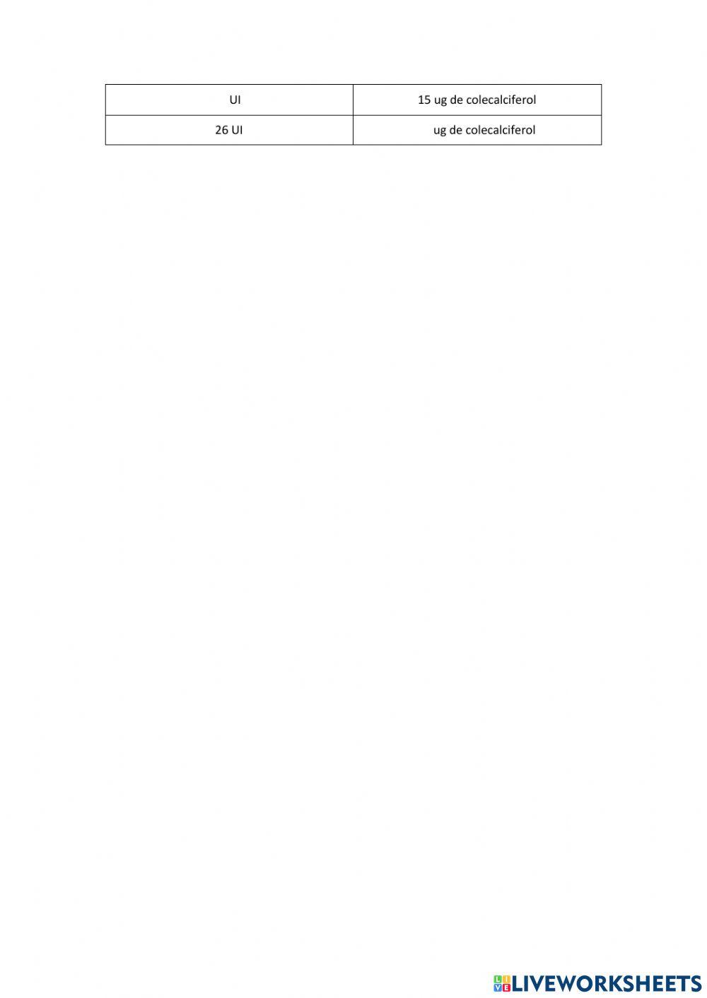 Vitaminas Liposolubles