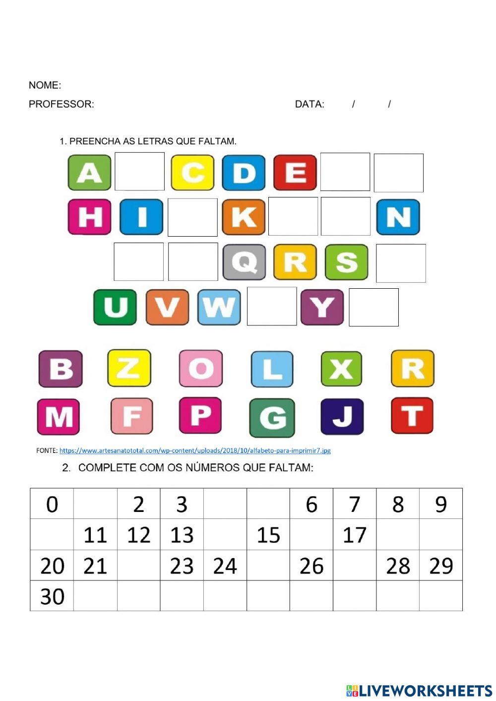 Sequência Didática Alfabeto 2