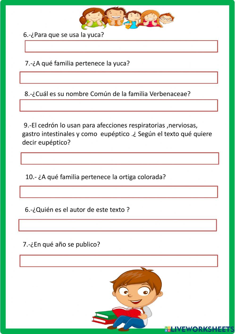 Comprensión lectora