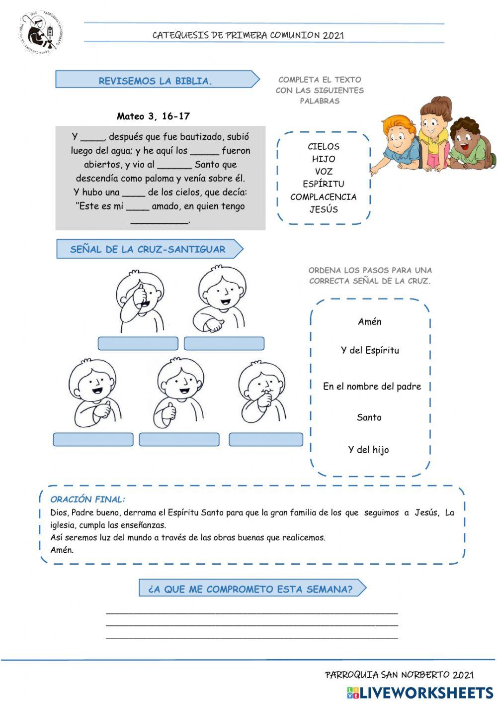 Tema 6: La Santísima Trinidad