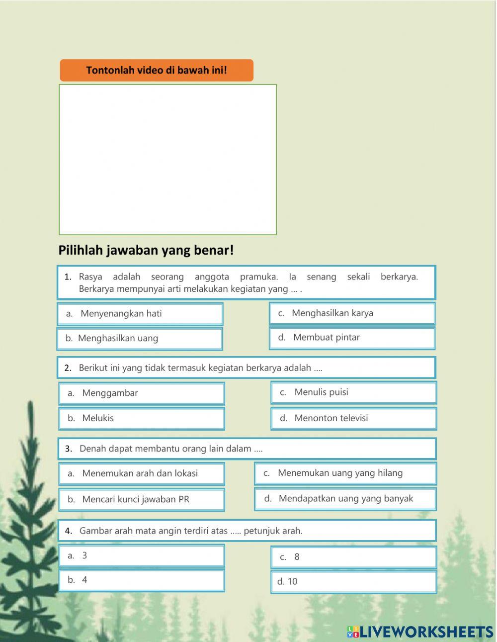 E-LKPD Tematik Tema 8