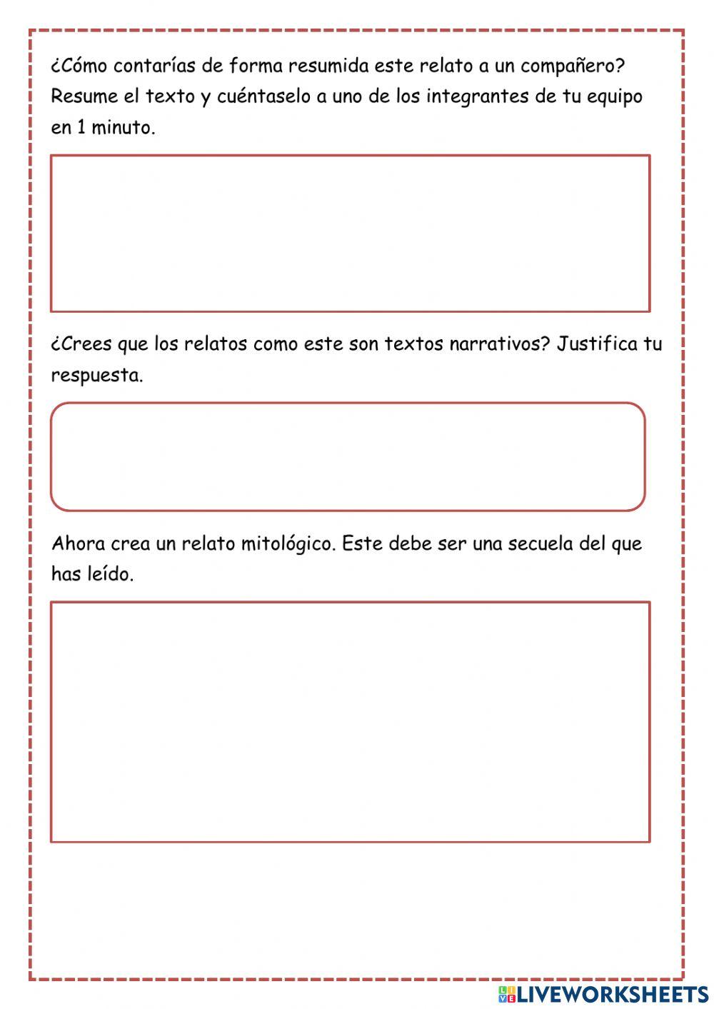 Relatos mitológicos