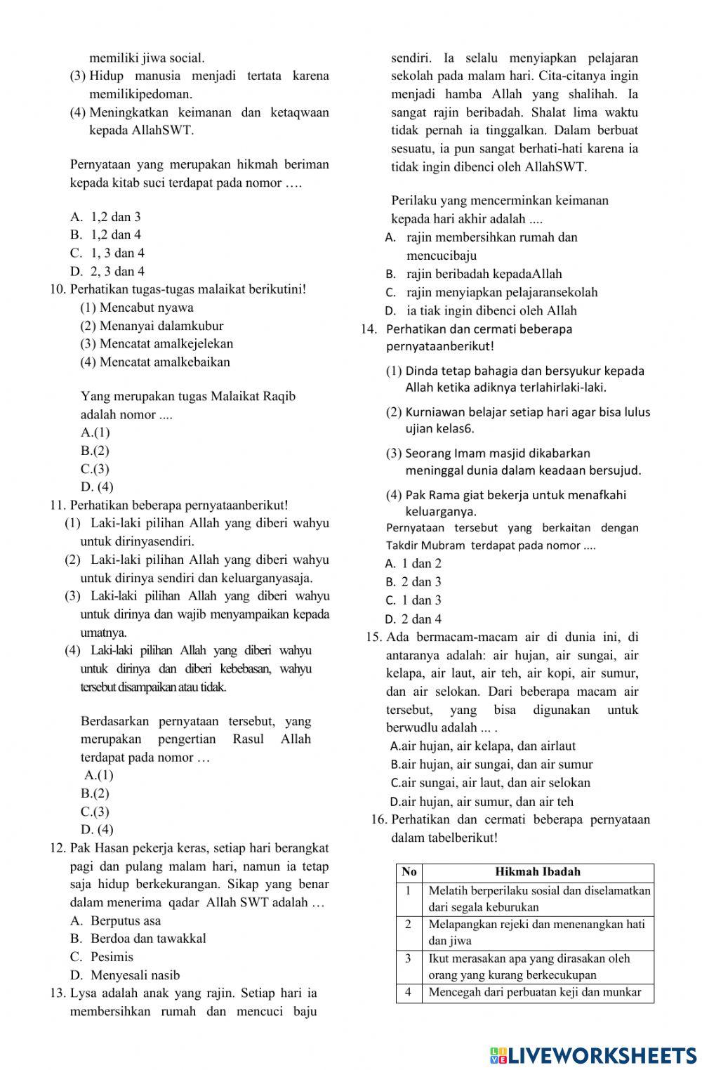 Ujian sekolah