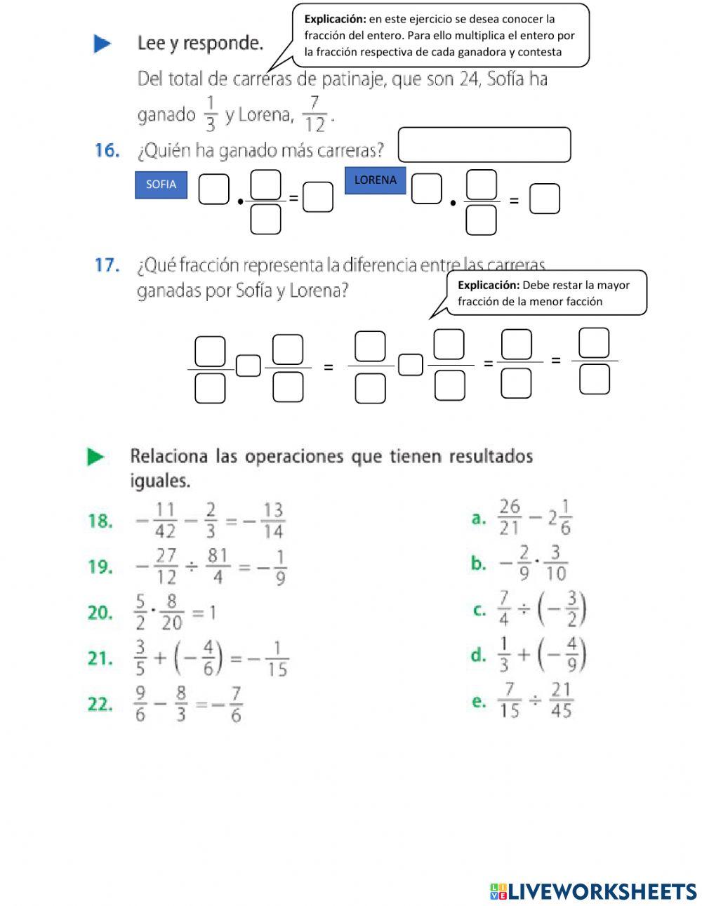 Conjuntos numéricos-Números Racionales