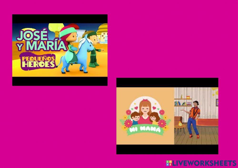 Momentos de la vida de María. INFANTIL 5 AÑOS. TIERNO GALVÁN