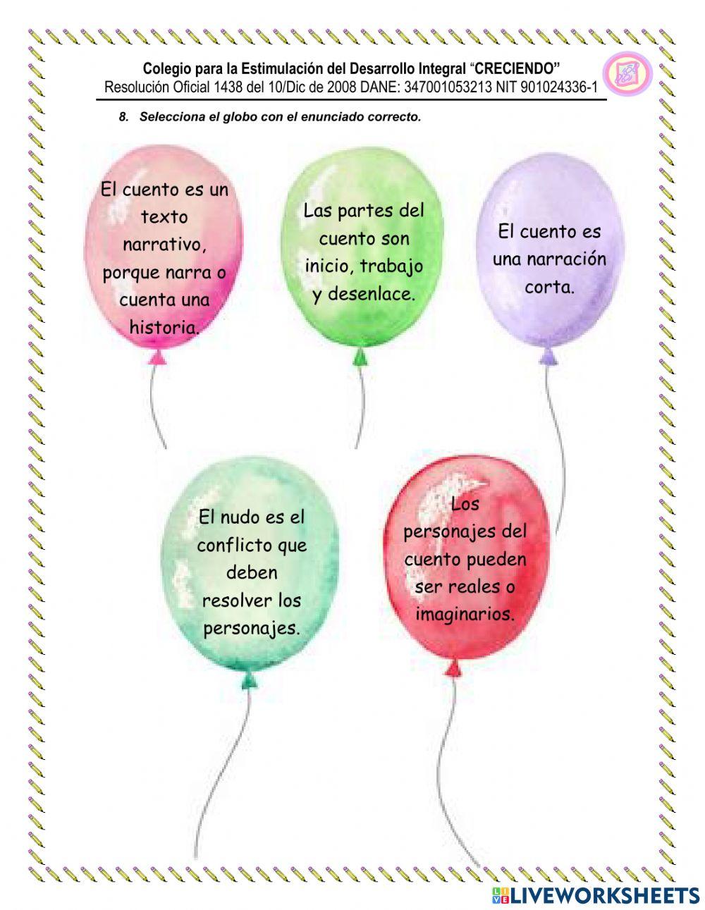 Cuestionario castellano