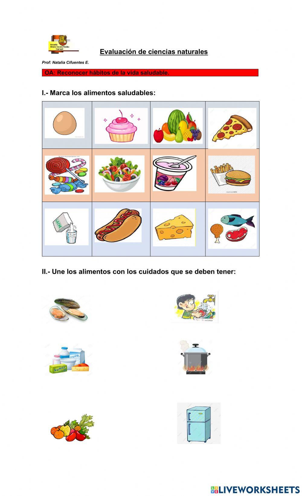 Evaluación de ciencias