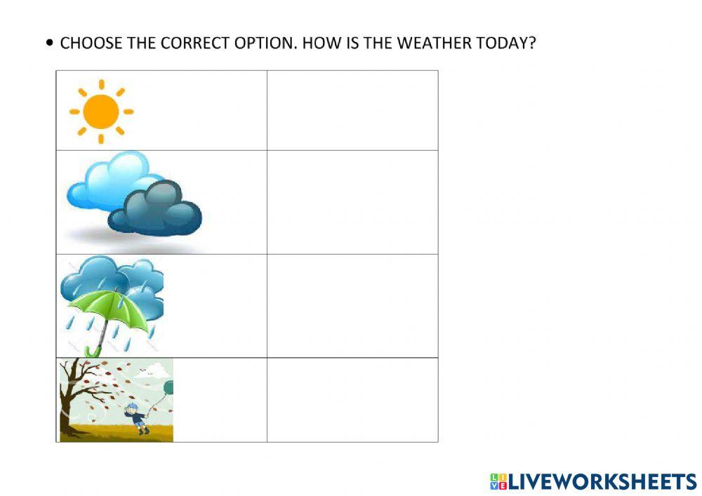 How is the weather today?