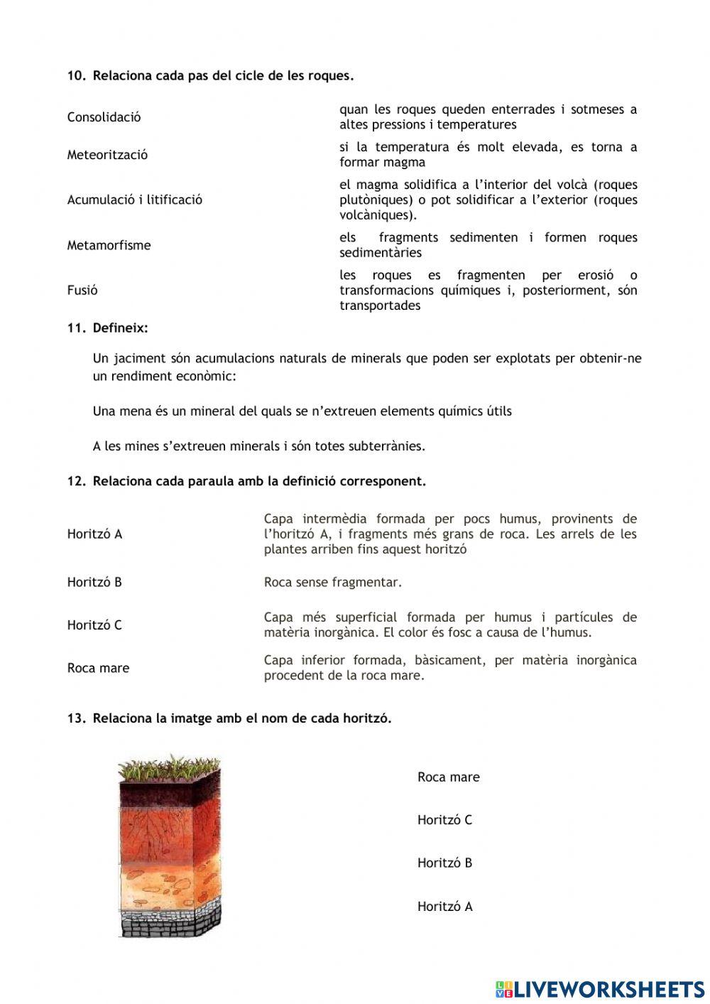 Repàs de la geosfera