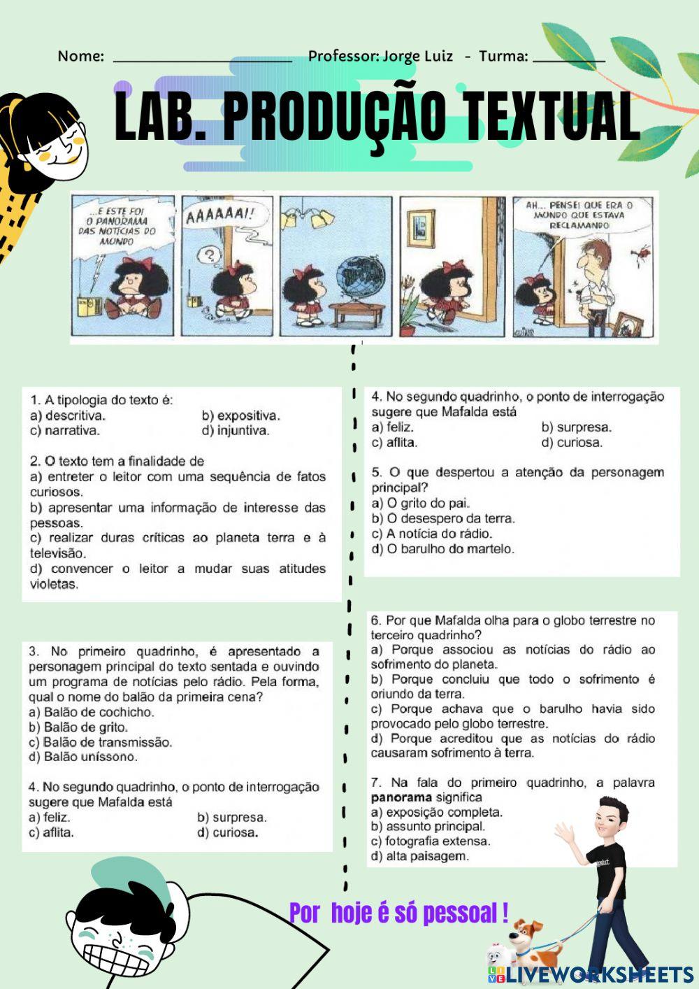 Interpretação de texto