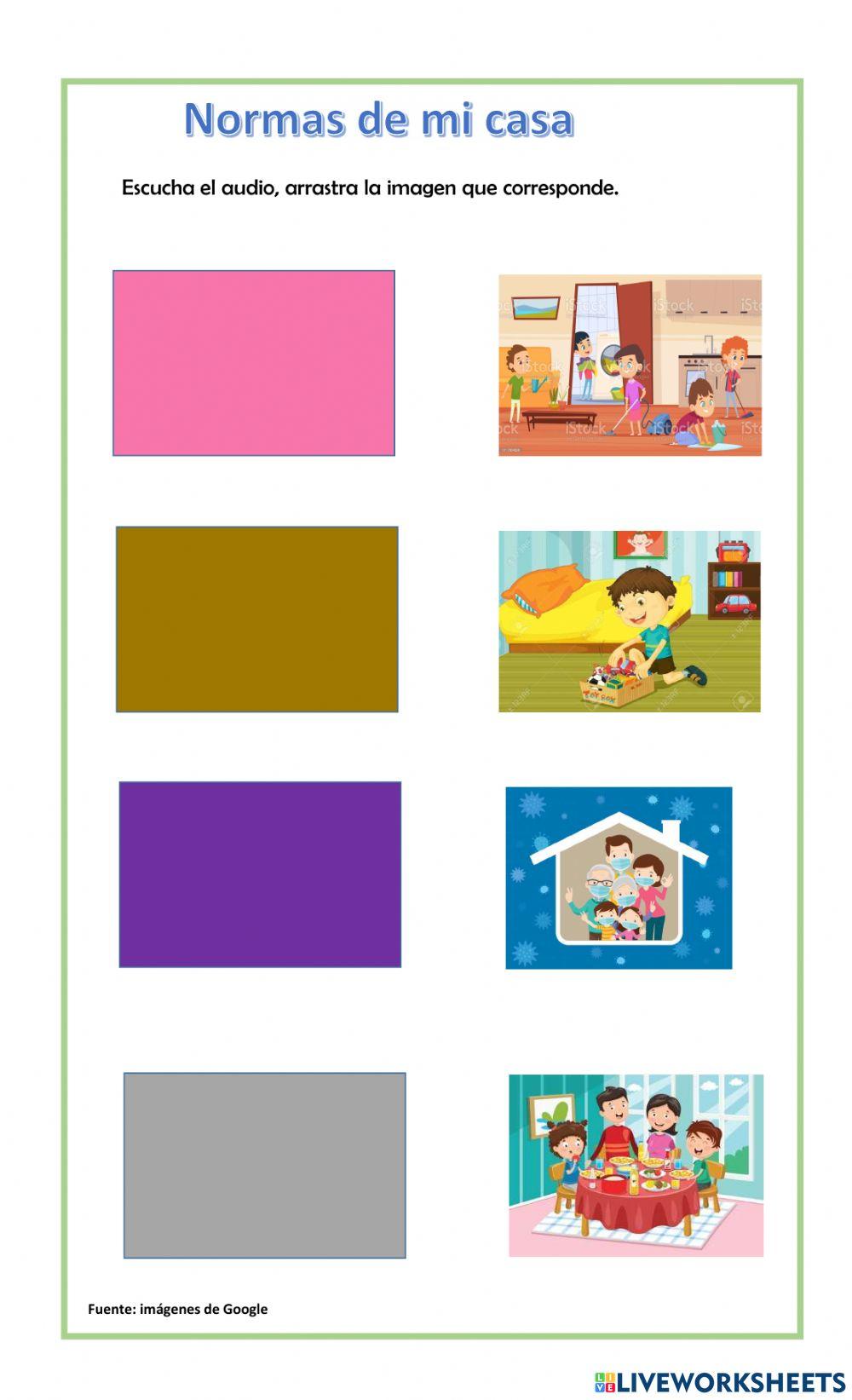 Normas de convivencia familiar