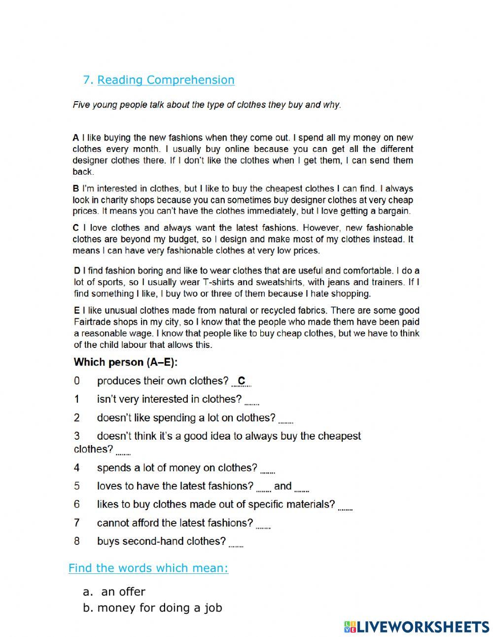 Prepare 4 - unit 2 test