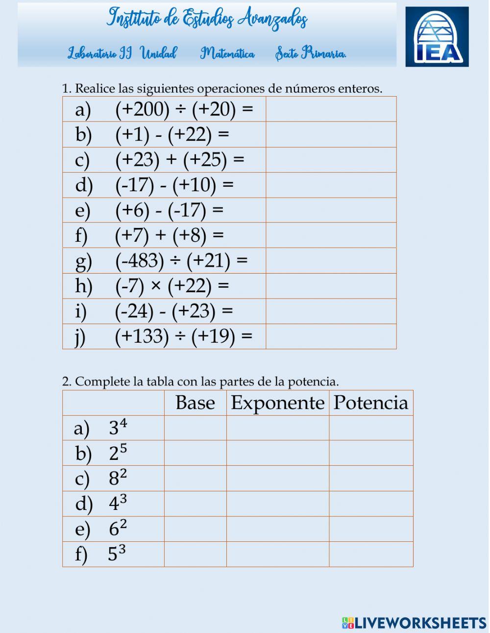 Laboratorio II Unidad