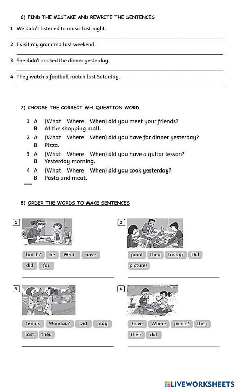 Juniors upper - test 1
